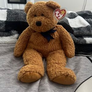 FUZZ THE BEAR BEANIE BABY 1999